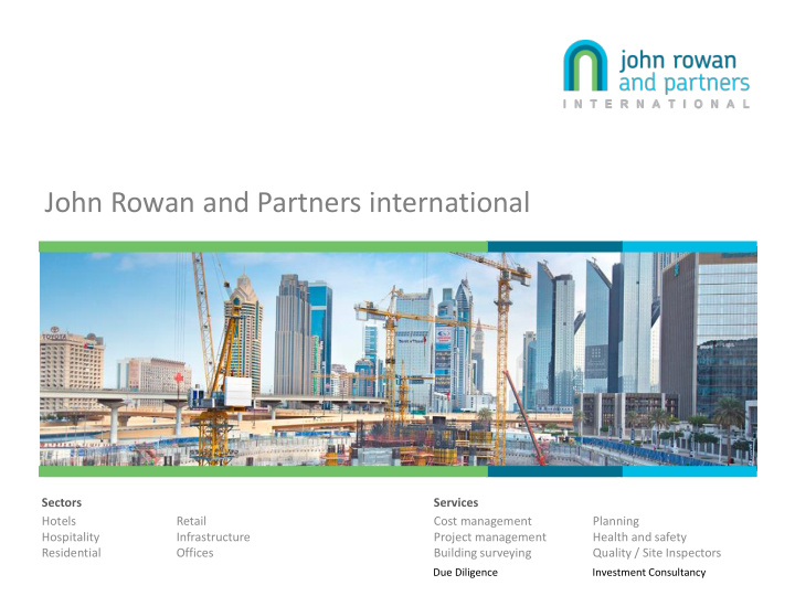 john rowan and partners international