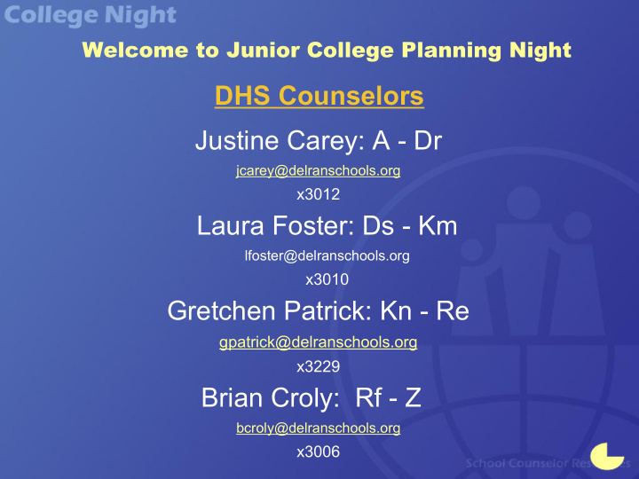dhs counselors justine carey a dr