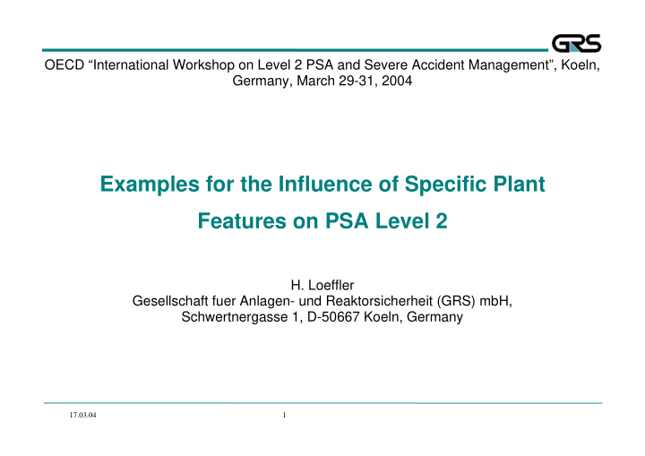 examples for the influence of specific plant features on