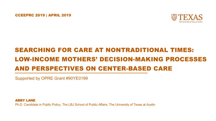 searching for care at nontraditional times low income