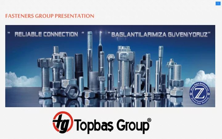 fasteners group presentation
