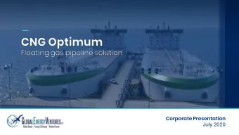 Corporate Presentation  July 2020  Important Notice and Disclaimer This presentation and these