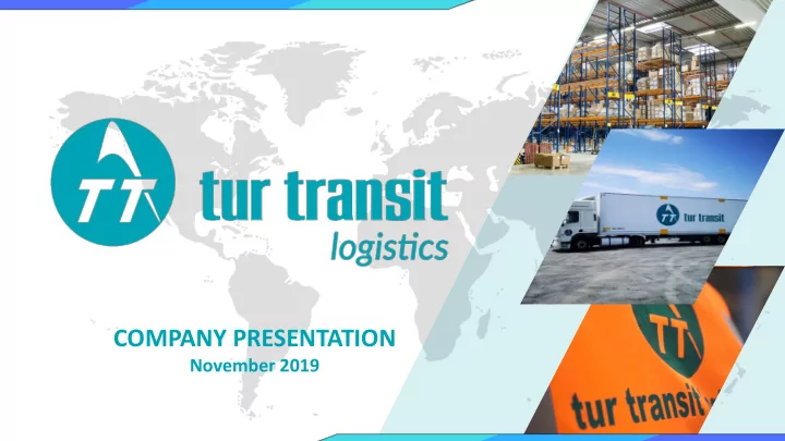 company presentation