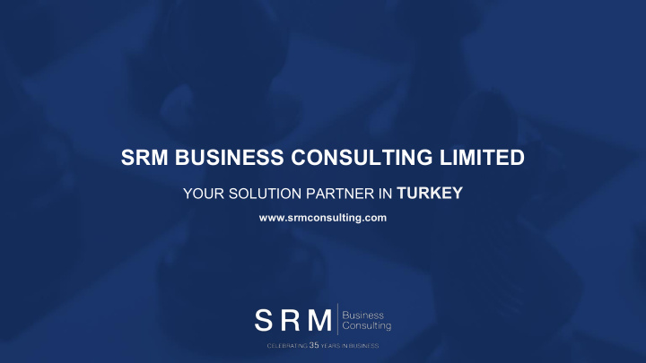 srm business consulting limited