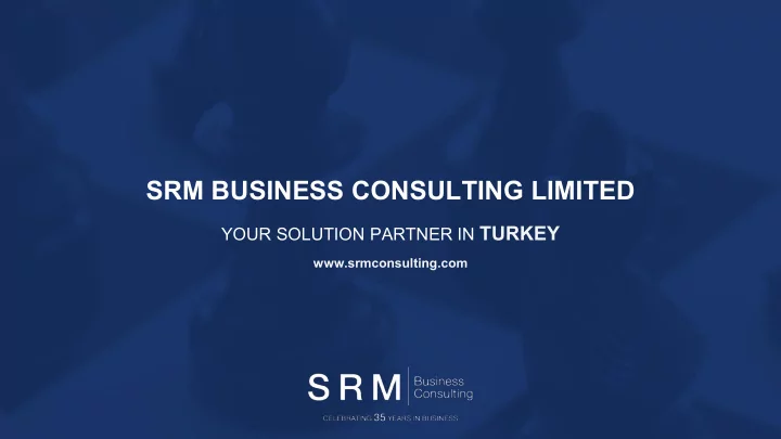 srm business consulting limited