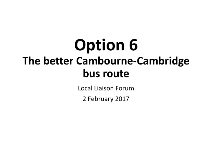option 6