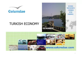 TURKISH ECONOMY  ISTANBUL  ISTANBUL  HELSINKI  1  TURKEY  MER  DE LEST  DE LEST  President