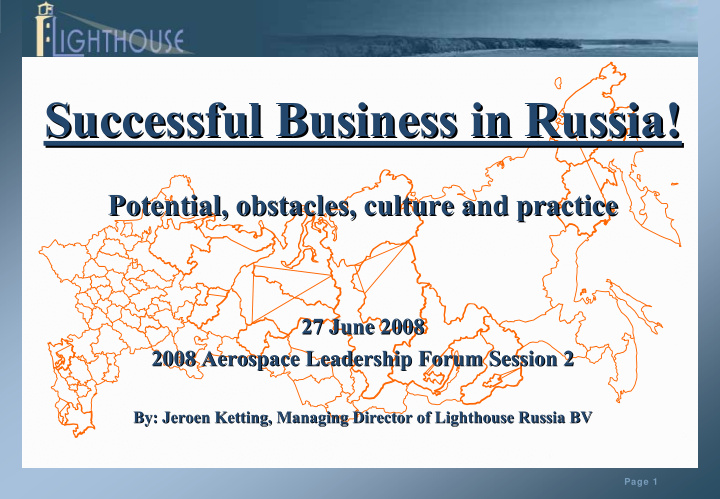 successful business in russia successful business in