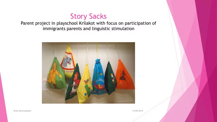 story sacks