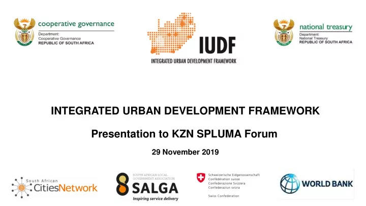 presentation to kzn spluma forum