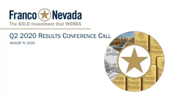 Cautionary Statement  Forward  rd Looking  ing Statements  ts This presentation contains forward