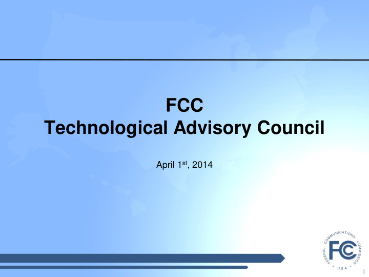 technological advisory council