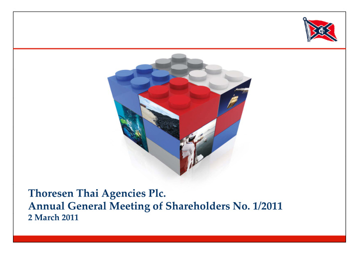 thoresen thai agencies plc annual general meeting of