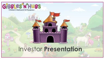 Investor Presentation  Important Cautions Regarding  Forward-Looking Statements  This presentation