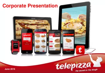 Corporate Presentation  June 2016  Disclaimer This presentation (the &quot;Presentation&quot;) has