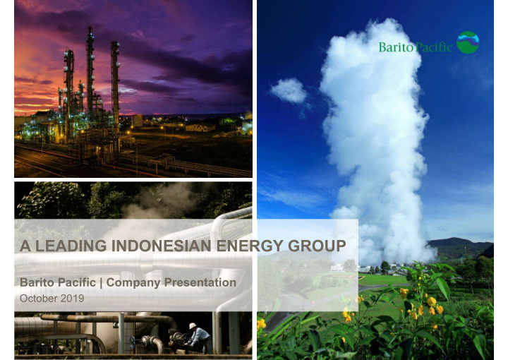 a leading indonesian energy group
