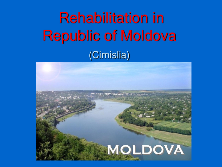 rehabilitation in