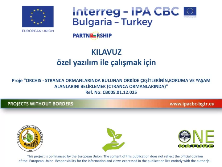 kilavuz zel yaz l m ile al mak i in
