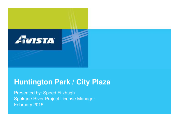 huntington park city plaza