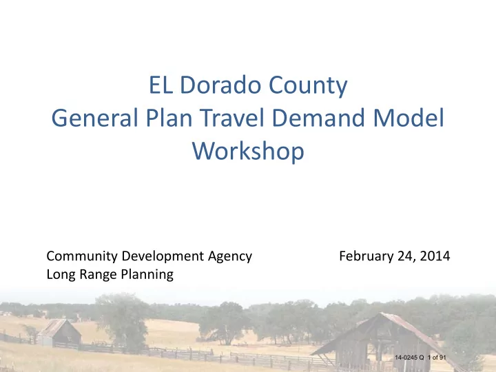 el dorado county