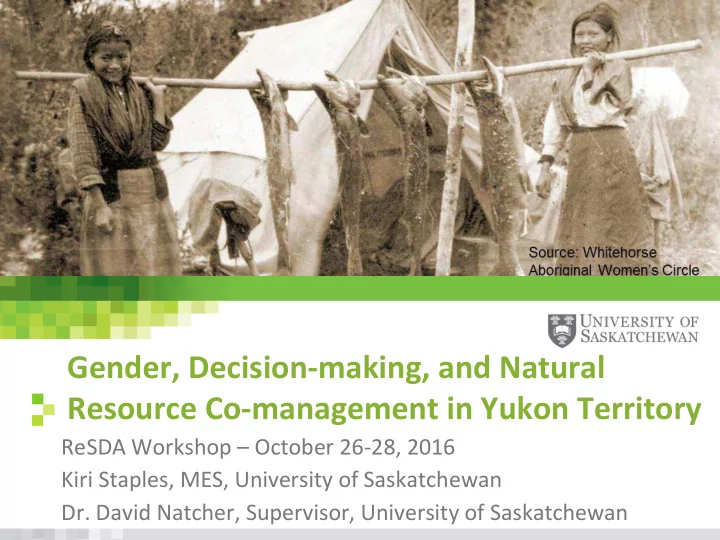 gender decision making and natural