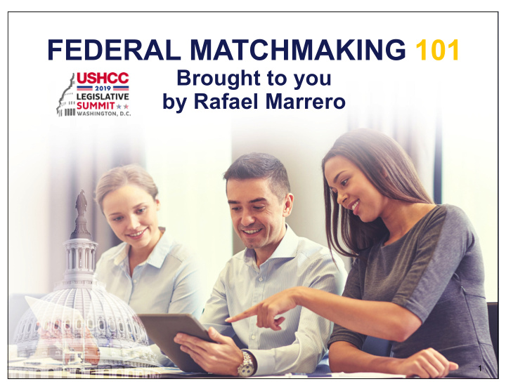 federal matchmaking 101