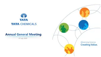 07 July 2020  1  1  FY20 FINANCIAL PERFORMANCE  2  BUSINESS HIGHLIGHTS  3  AWARDS &amp; RECOGNITION