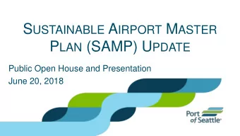 WHY ARE WE HERE?    Why have a Master Plan?  Responsibility to meet demand  o  Without a plan,