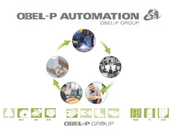 Robot painting lines for windows and doors Obel-P Group  - history  1954  OBEL-P Automation  1965
