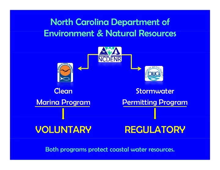 voluntary regulatory