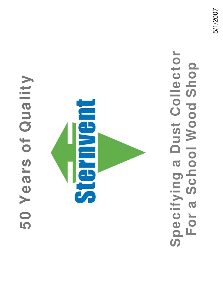 50 years of quality a properly designed and maintained