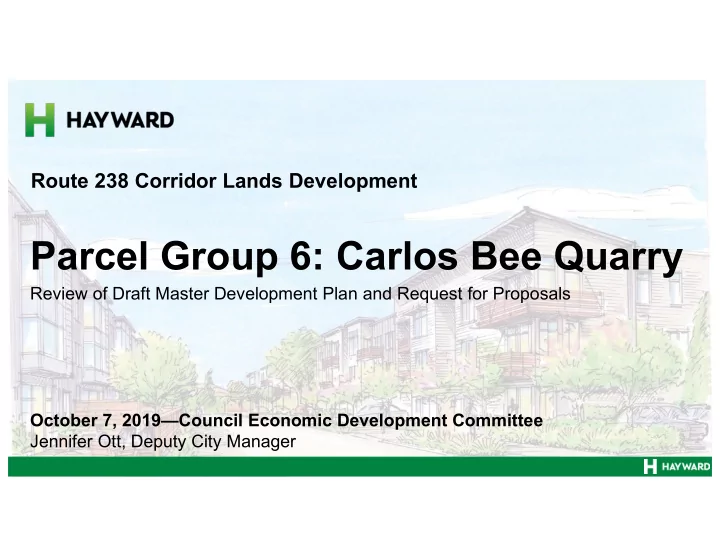 parcel group 6 carlos bee quarry