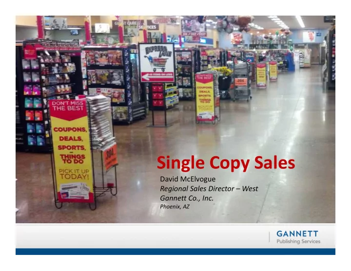 single copy sales