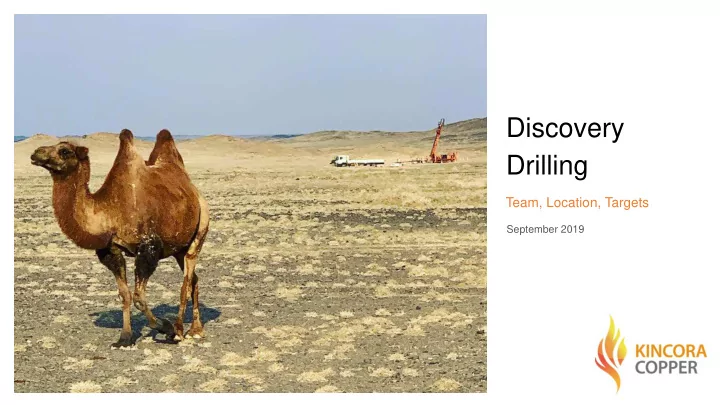 discovery drilling
