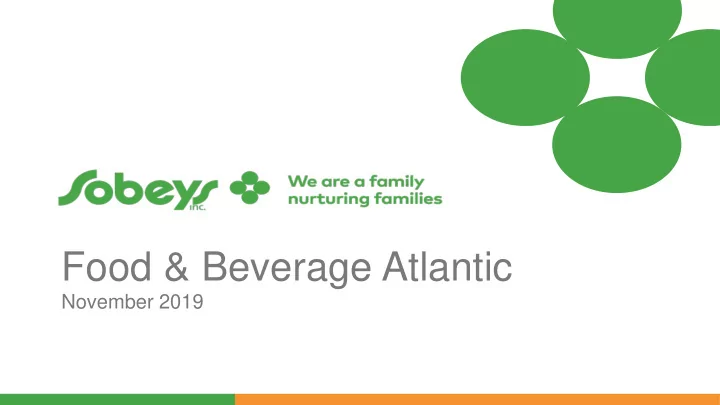 food beverage atlantic