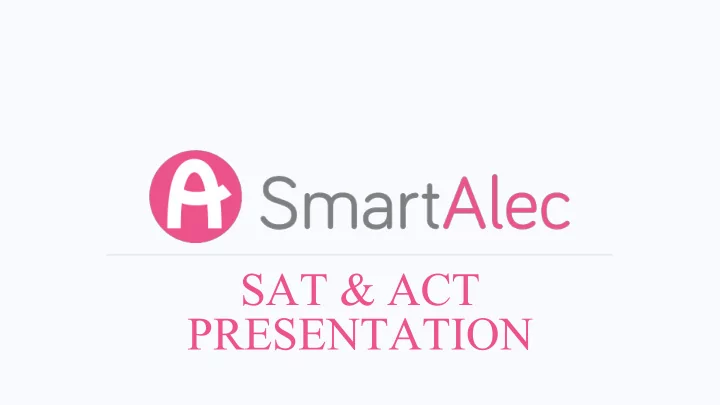 sat act presentation test prep a timeline test prep a
