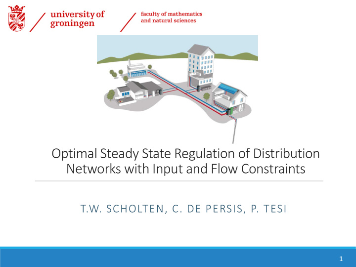 optimal steady state regulation of distribution networks