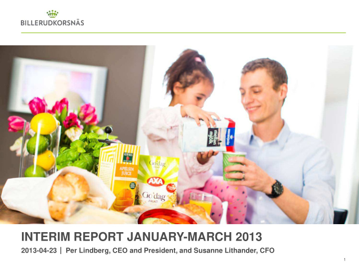 interim report january march 2013