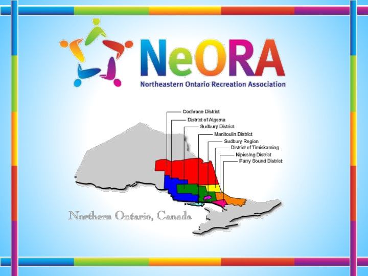 the northeastern ontario recreation