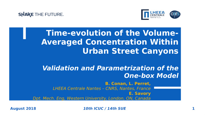 time evolution of the volume averaged concentration