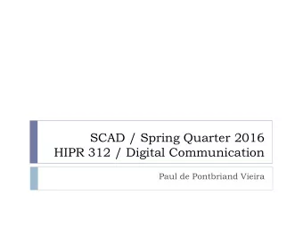 HIPR 312 / Digital Communication  Paul de Pontbriand Vieira  Assignments  3D Laser Scanning