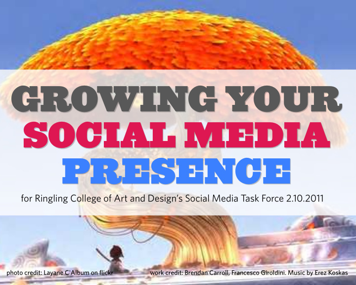 growing your social media presence