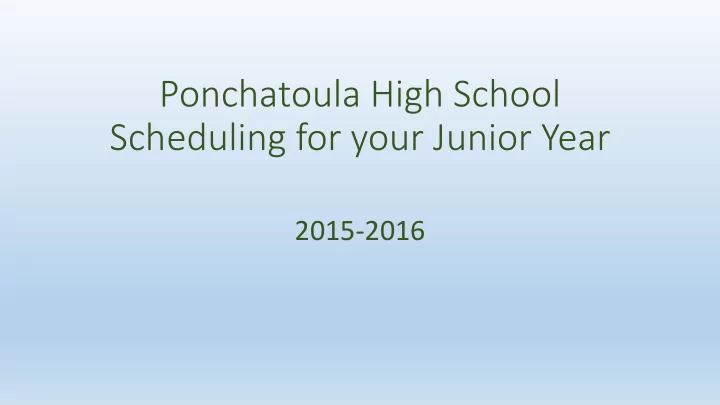 ponchatoula high school