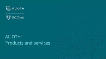 Produ  ducts  cts and  nd se  service  vices  2  Ind  ndepend  ependent  ent ranking.  .  The  he