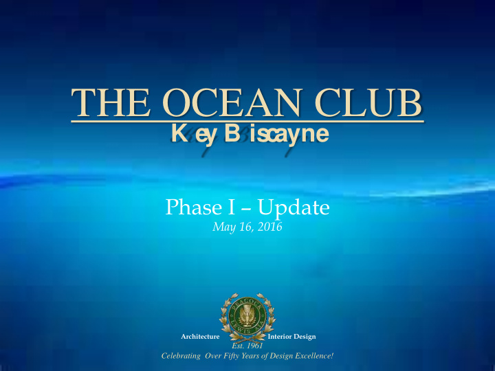 the ocean club