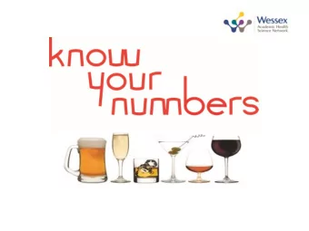 Contents  Impact of alcohol on health and the NHS.  Department of Health guidance and