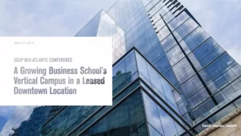 Learning Outcomes 1. Describe how common costs in a leased building project can be financed . 2.