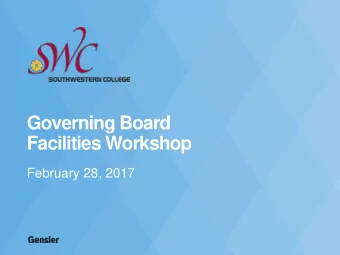 Facilities Workshop  February 28, 2017  Part One  Overview of Propositions R and Z Bond  Language