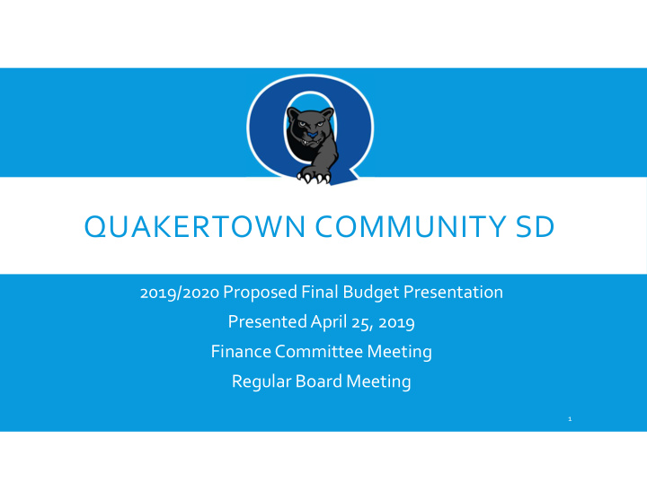 quakertown community sd