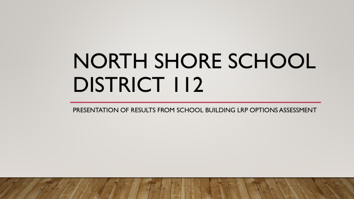north shore school